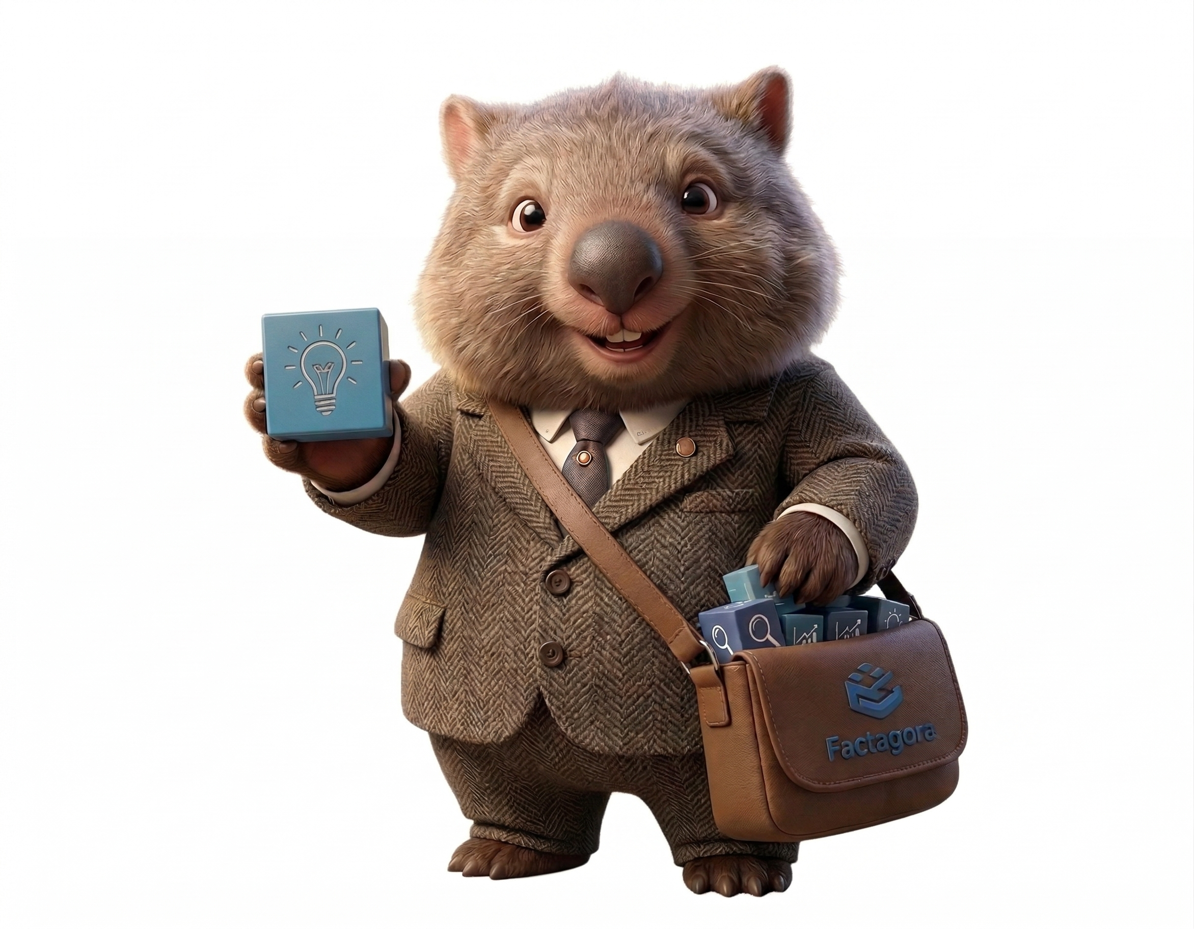 Facto the Wombat mascot